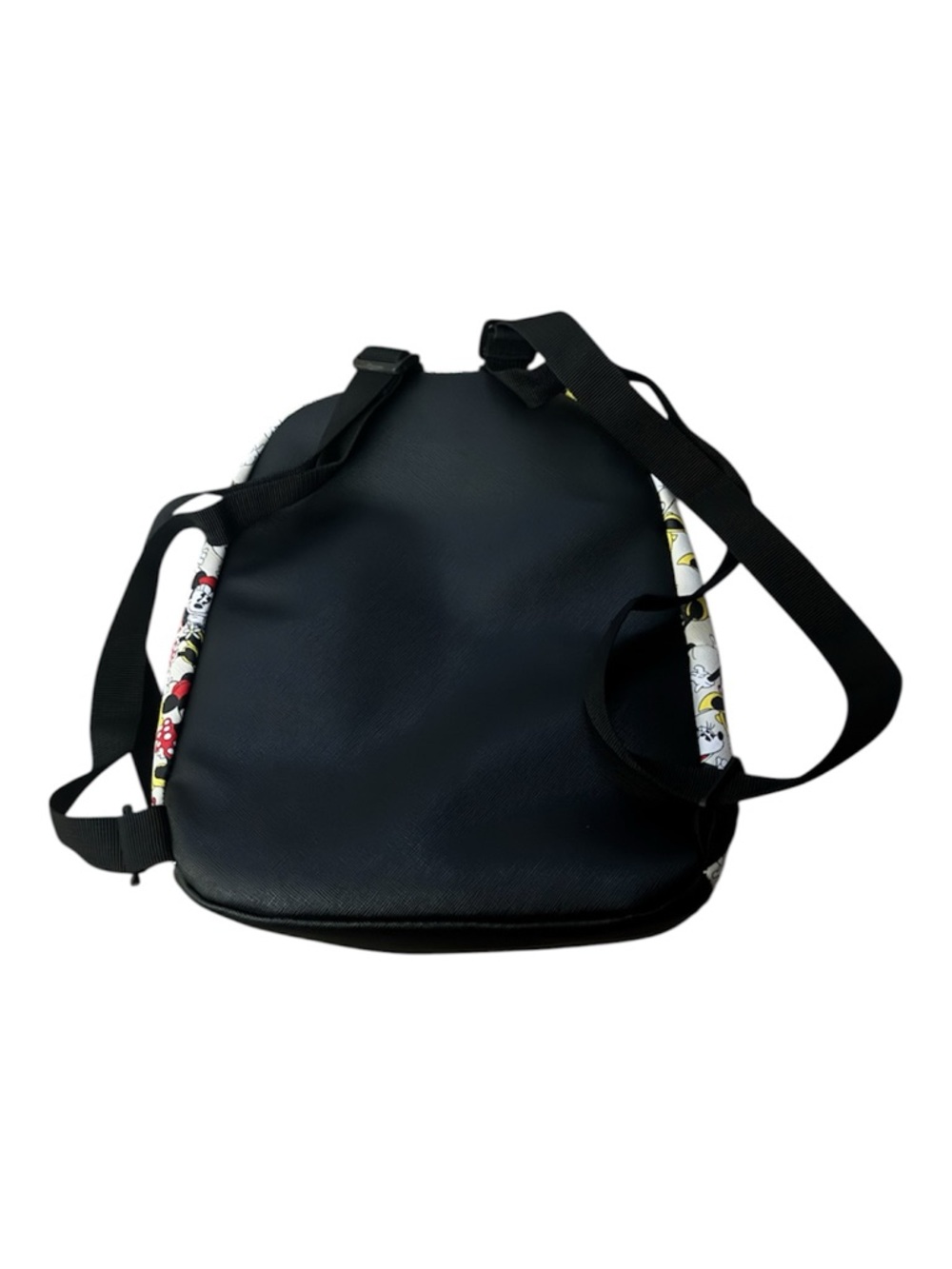 Disney Minnie Mouse Patterned Mini Backpack - Black, Red, Yellow, White - Picture 2 of 2